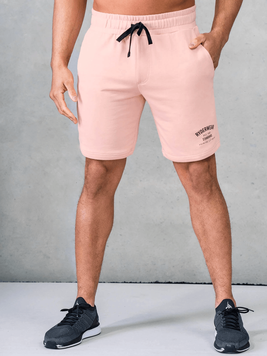 Ryderwear Legacy Track Shorts - Faded Pink