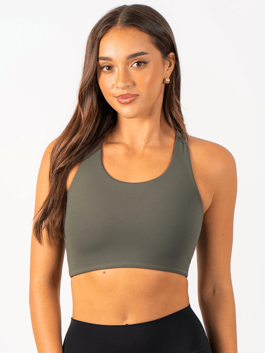 Ryderwear NKD Sports Bra - Khaki