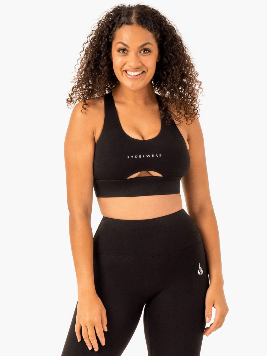 Ryderwear Focus Contour Sports Bra - Black