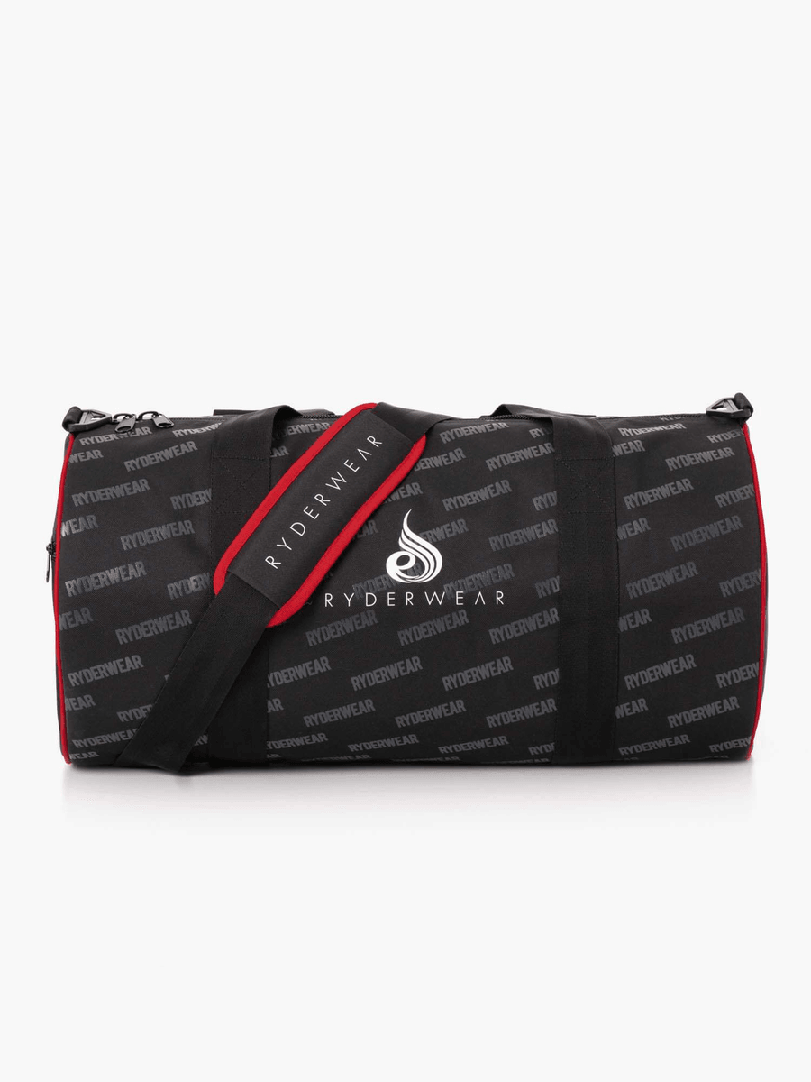 Ryderwear Signature Duffle Bag - Black/Red