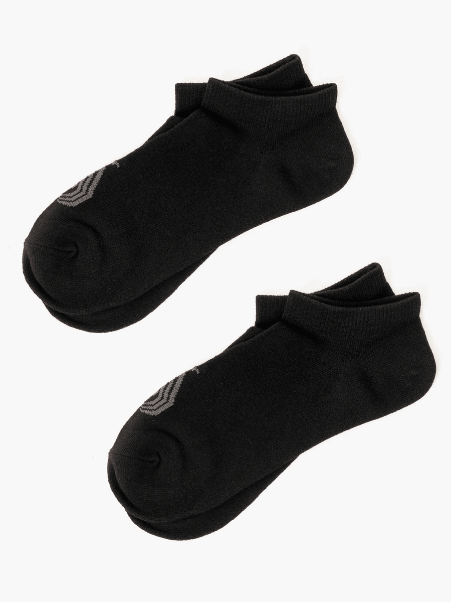Ryderwear No Show Socks - Black