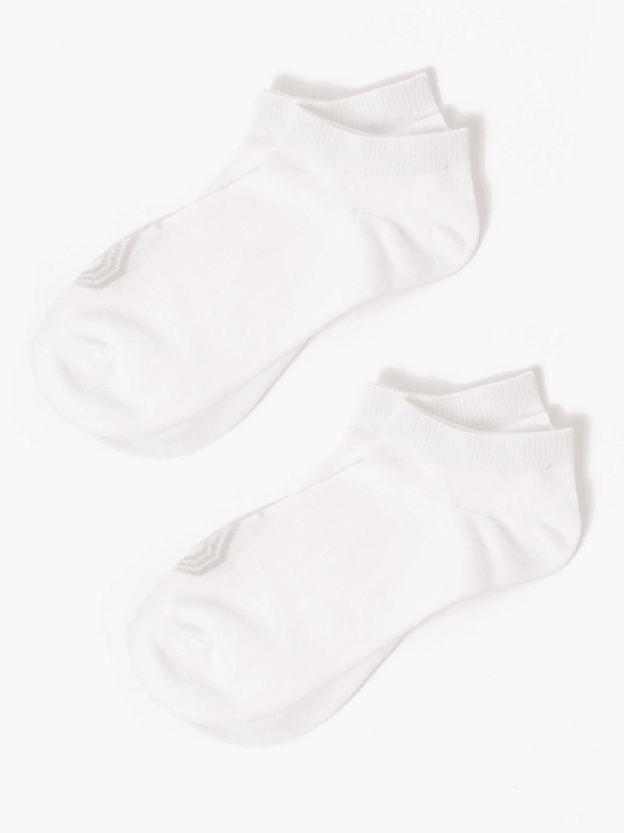 Ryderwear No Show Socks - White