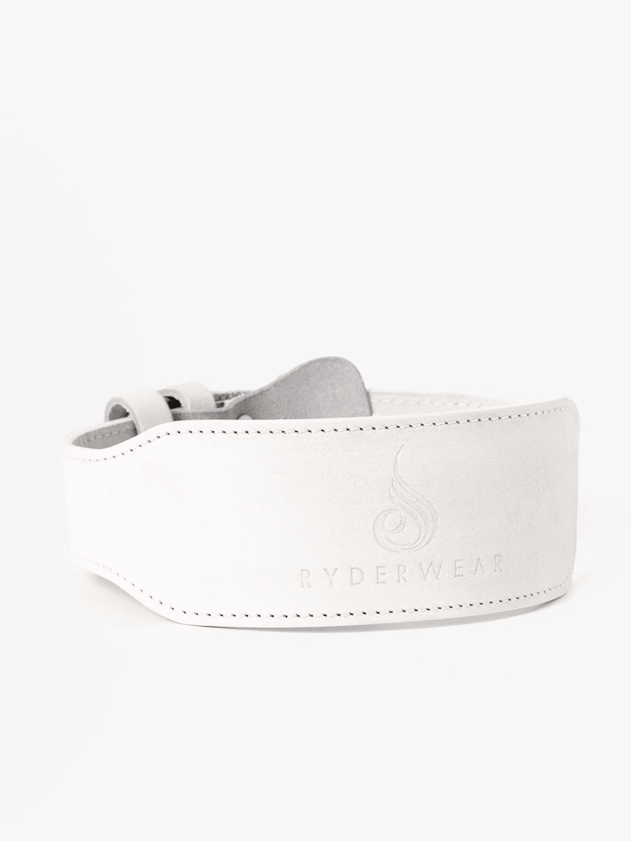 Ryderwear Weightlifting Belt - White