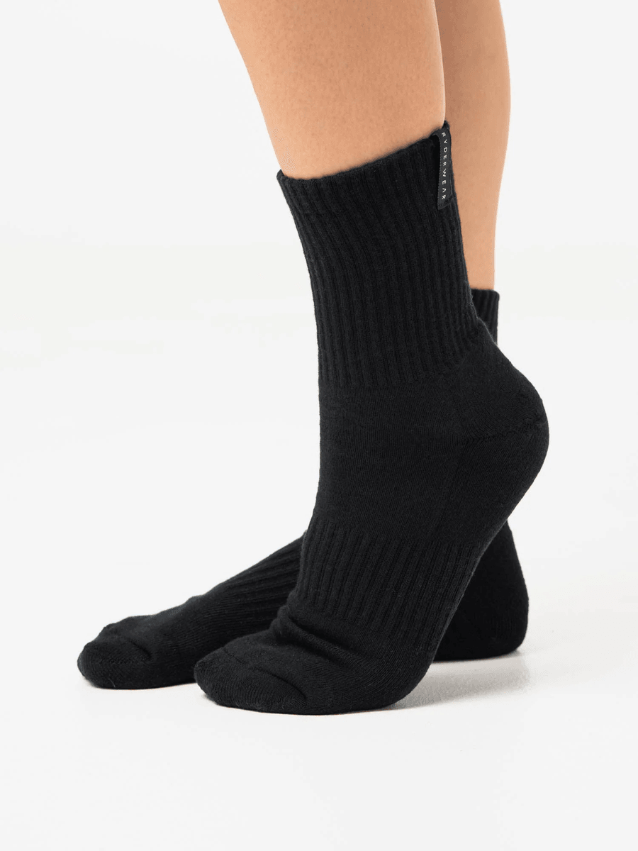 Ryderwear Crew Socks - Black