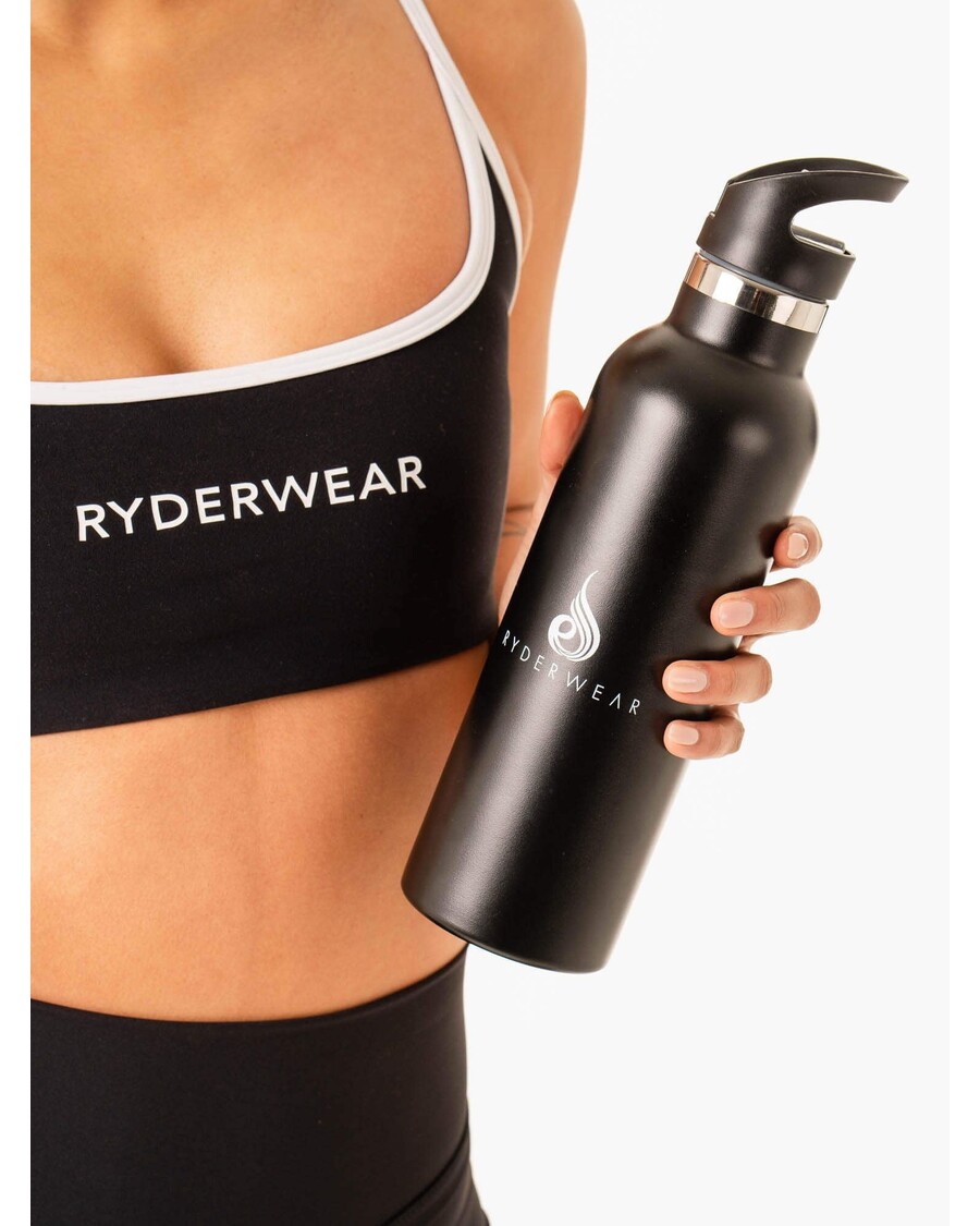 Ryderwear Metal Water Bottle - Black