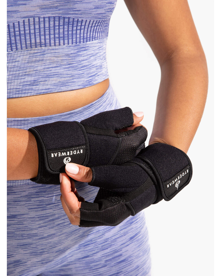 Ryderwear Wrap Lifting Gloves - Black
