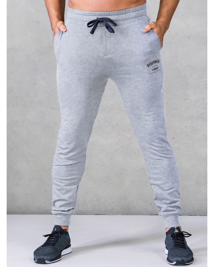 Ryderwear Legacy Track Pants - Grey Marl