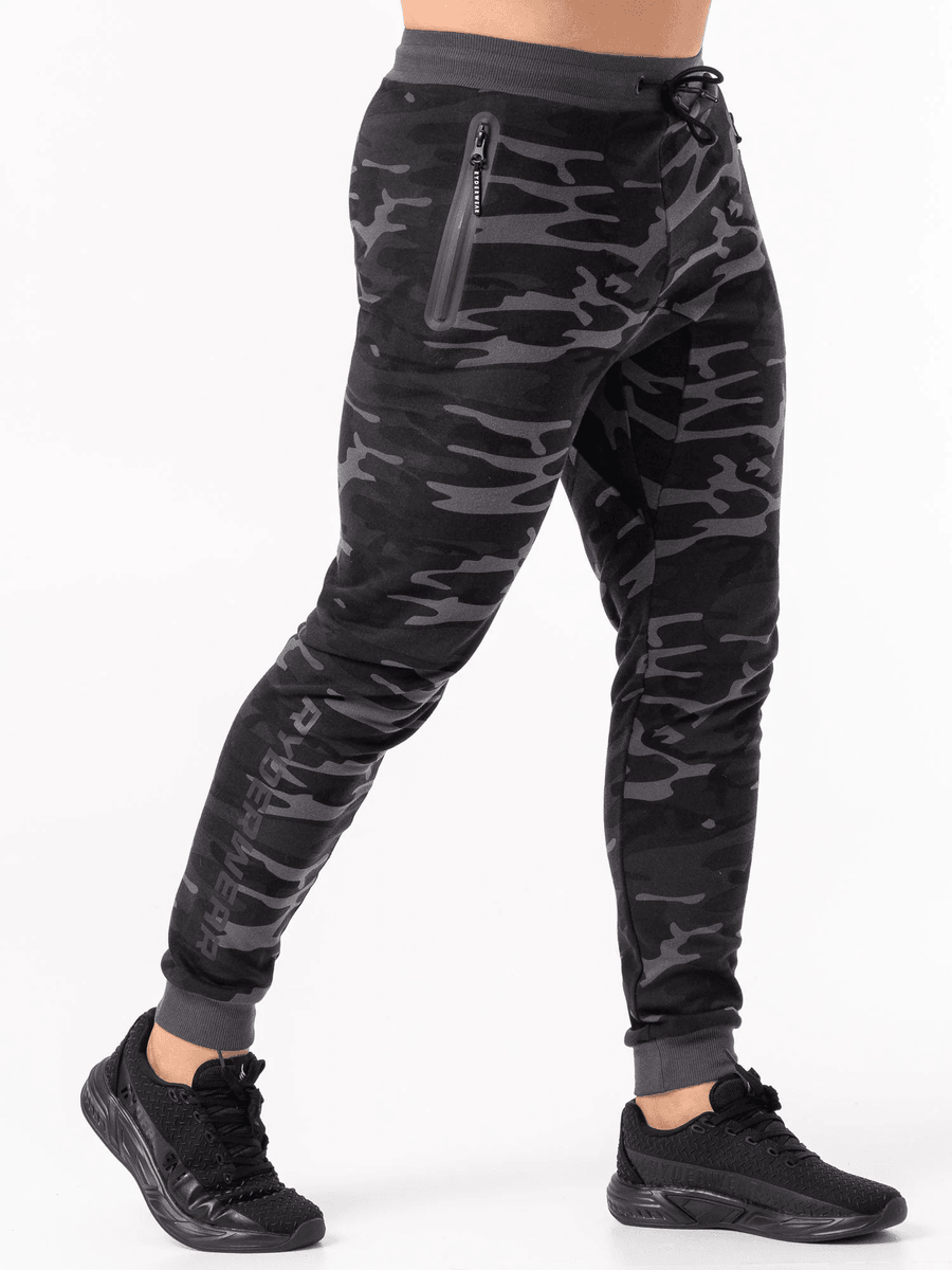 Ryderwear Energy Track Pants - Black Camo
