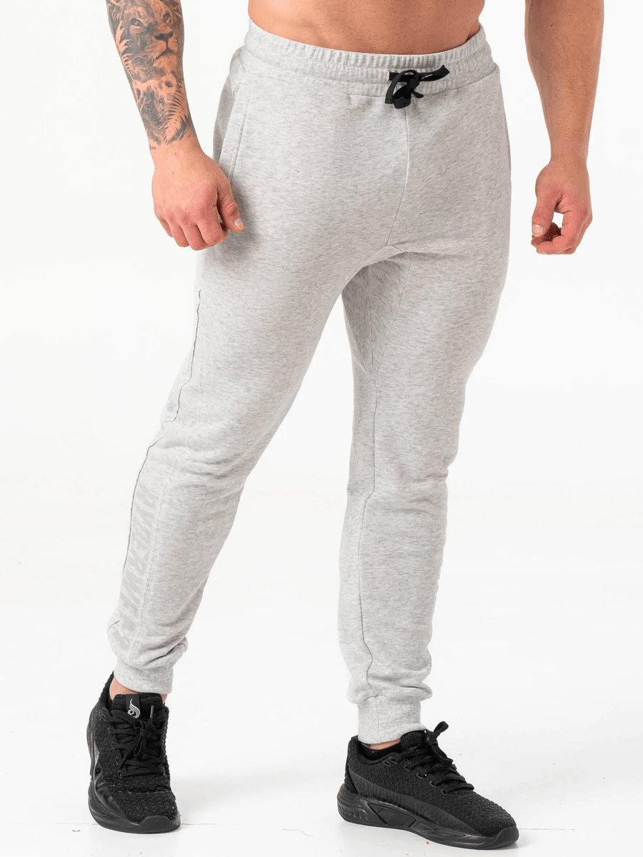 Ryderwear Force Track Pants - Chalk Grey Marl