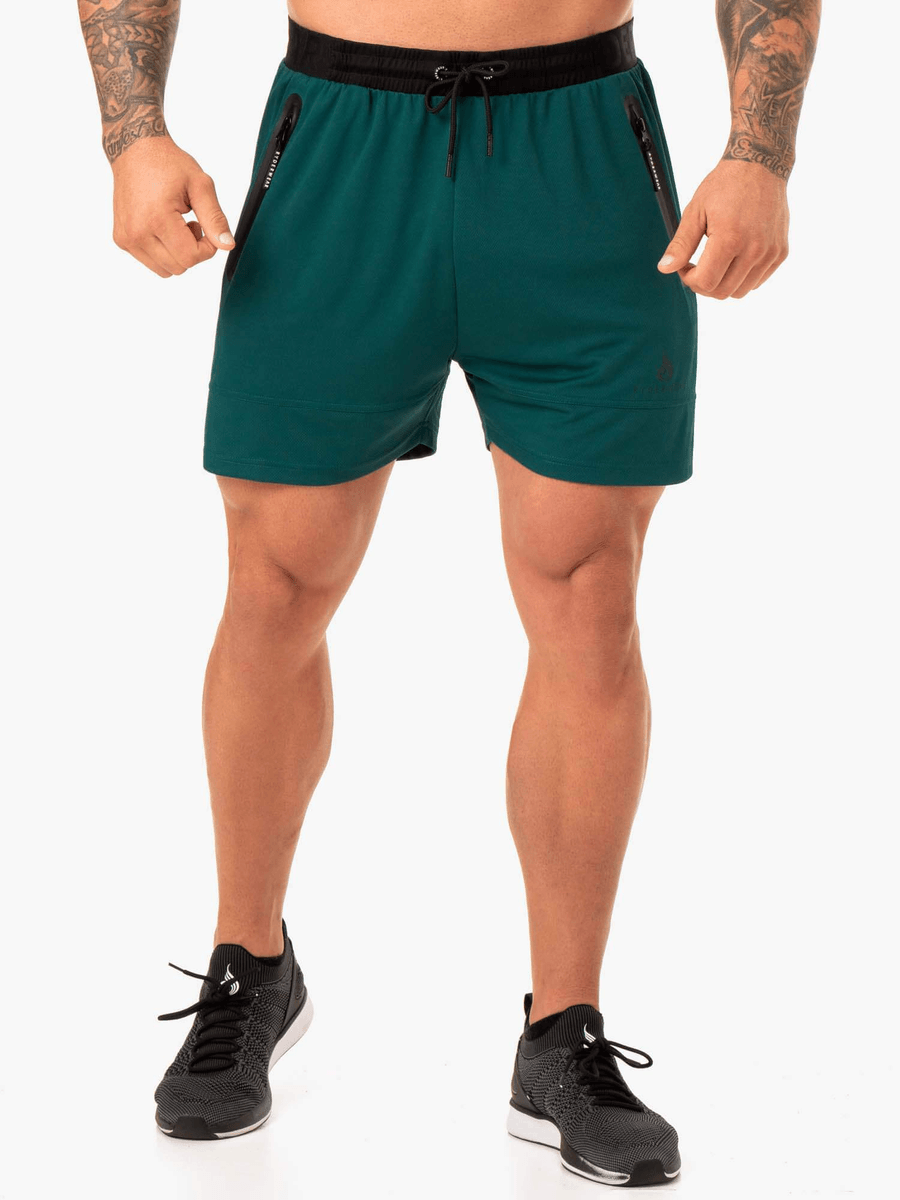Ryderwear Action Mesh Short - Emerald