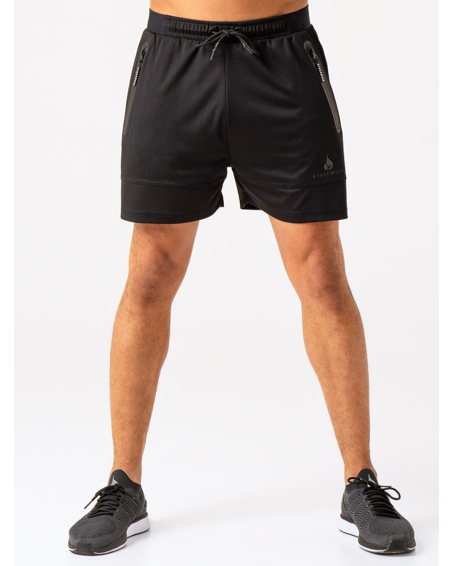 Ryderwear Advance Mesh Short - Black