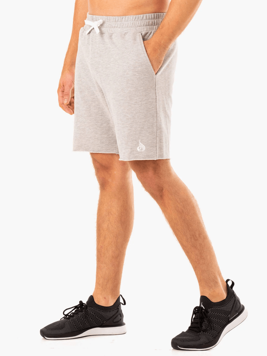 Ryderwear Recharge Track Gym Short - Grey Marl