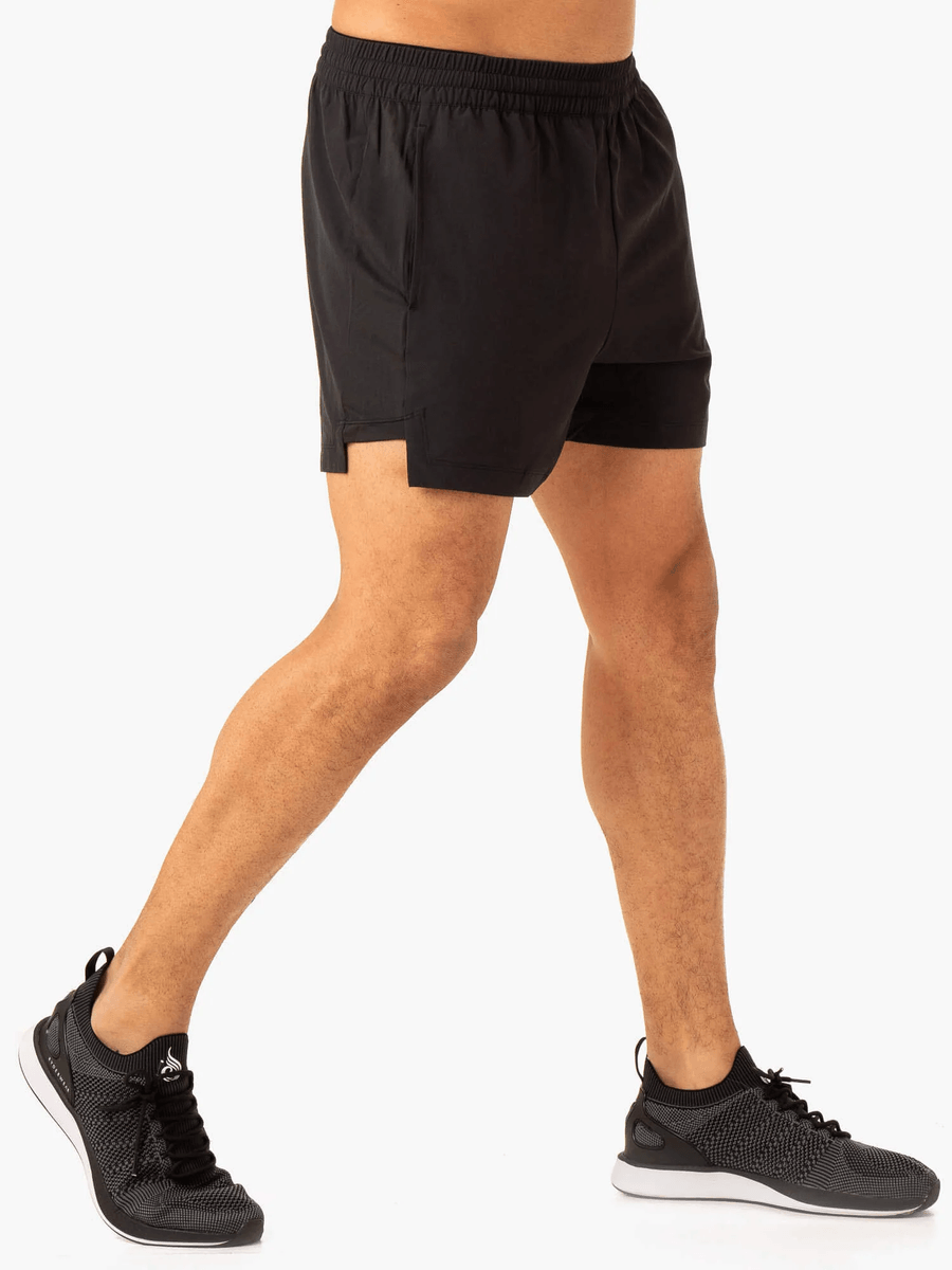 Ryderwear Vital Gym Short - Faded Black