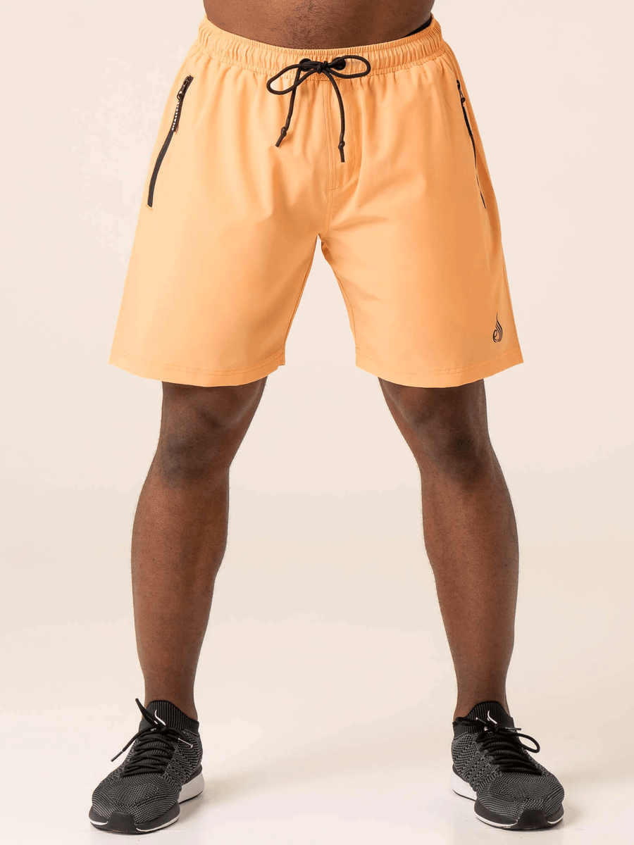 Ryderwear Adapt Training Short - Orange Sherbet