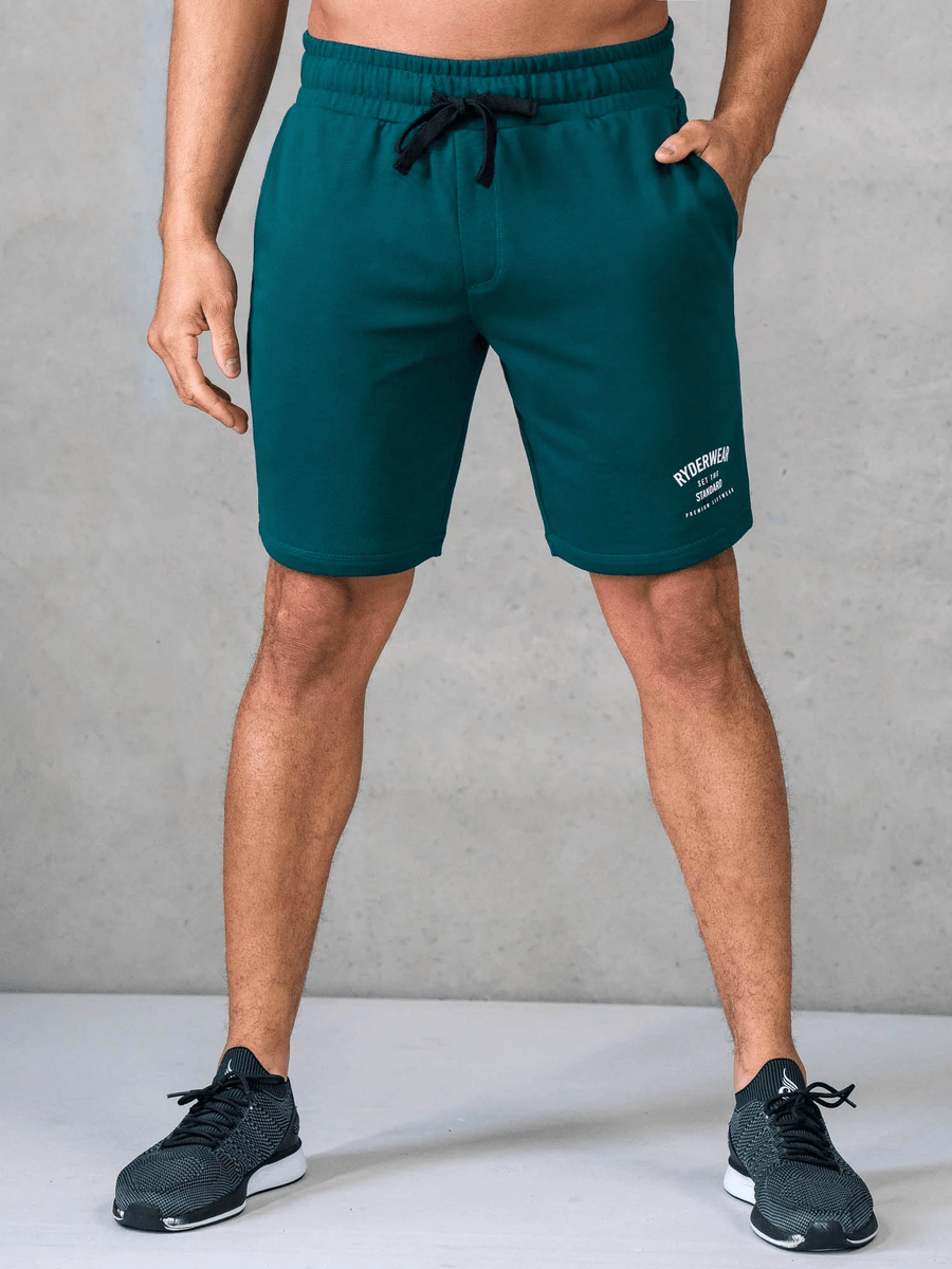 Ryderwear Legacy Track Shorts - Emerald