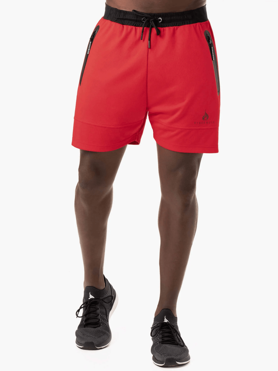 Ryderwear Advance Mesh Short - Red