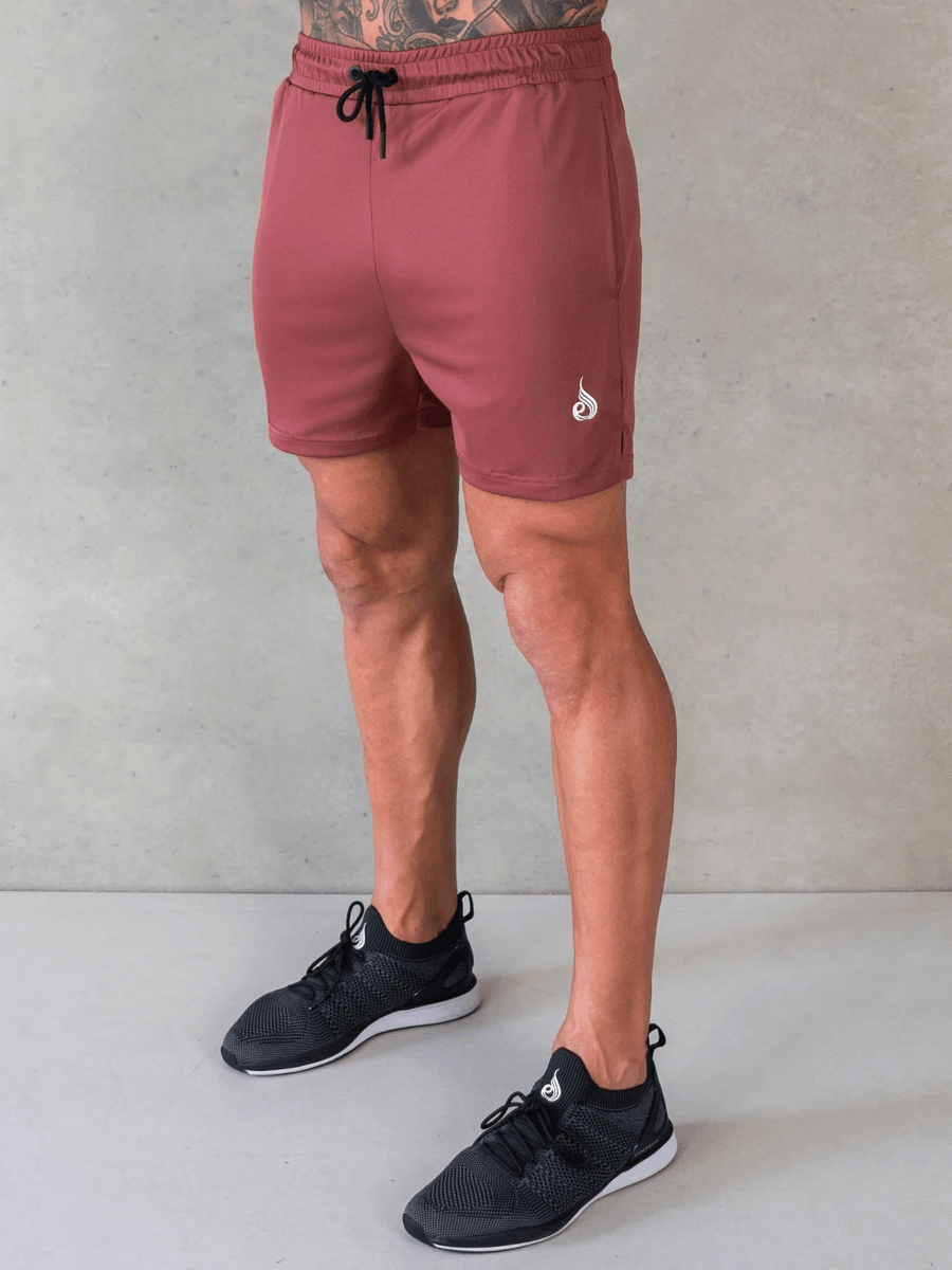 Ryderwear Octane Mesh Shorts - Red Oxide