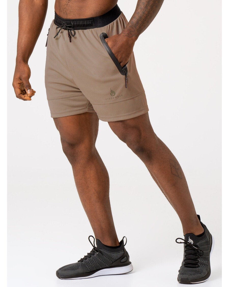 Ryderwear Advance Mesh Short - Taupe