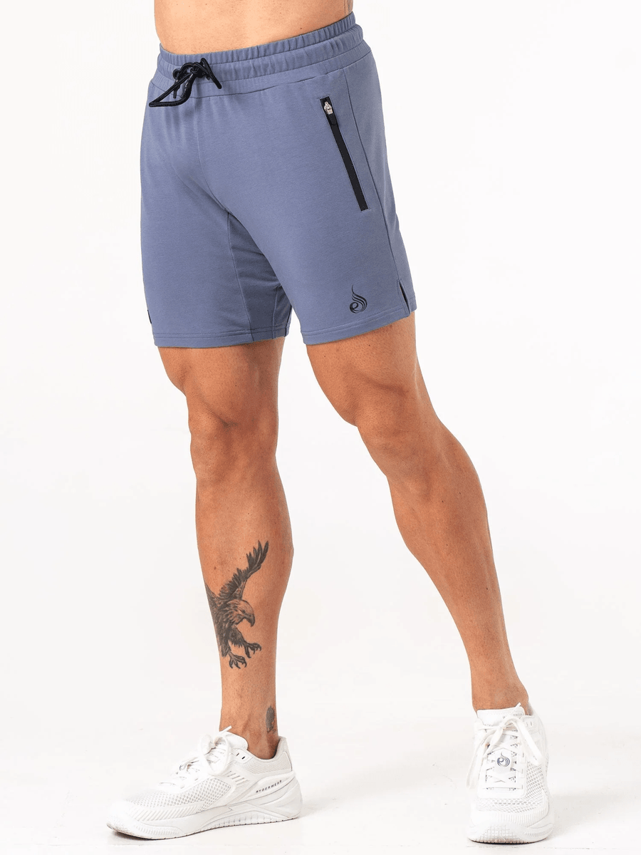 Ryderwear Endurance Track Shorts - Denim Blue