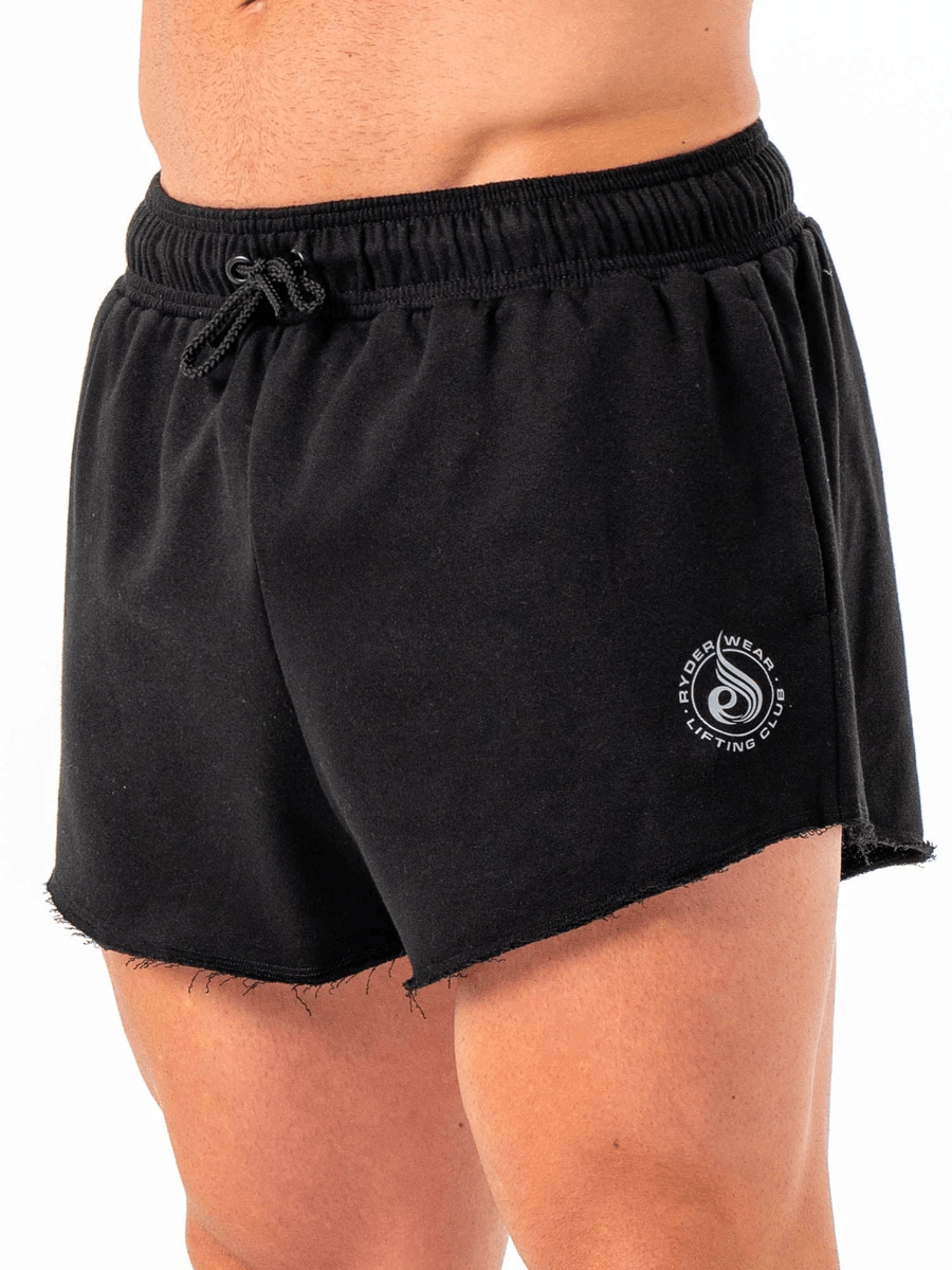 Ryderwear 3" Fleece Shorts - Black