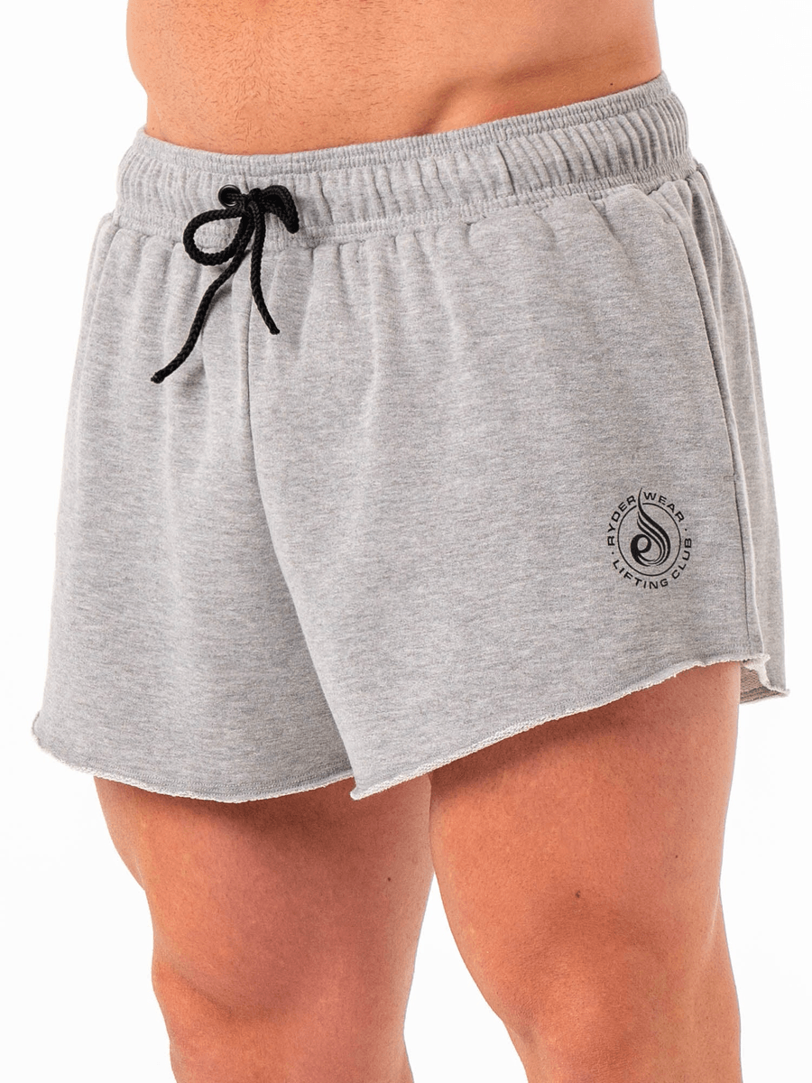 Ryderwear 3" Fleece Shorts - Grey Marle