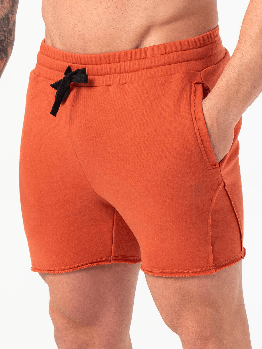Ryderwear Force 5" Track Shorts - Terracotta