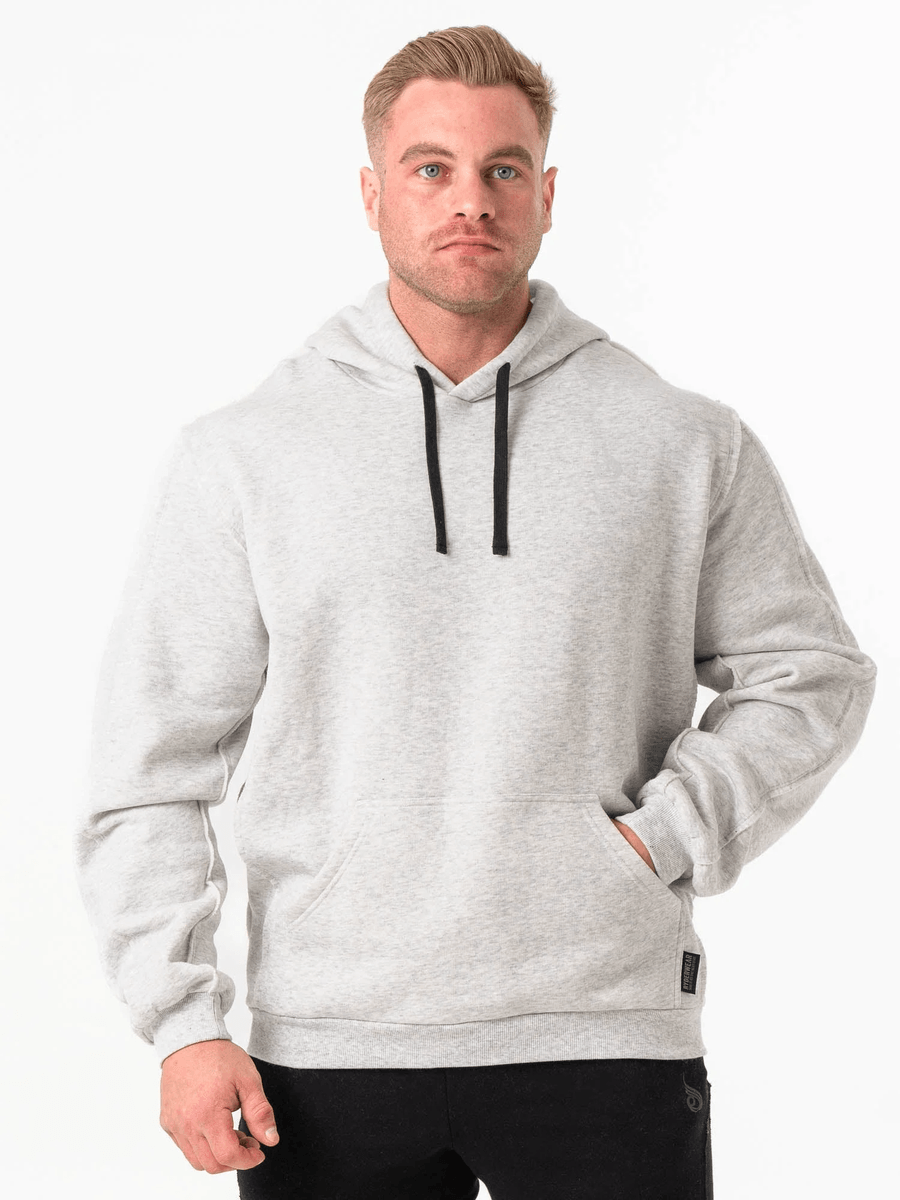 Ryderwear Force Hoodie - Chalk Grey Marl