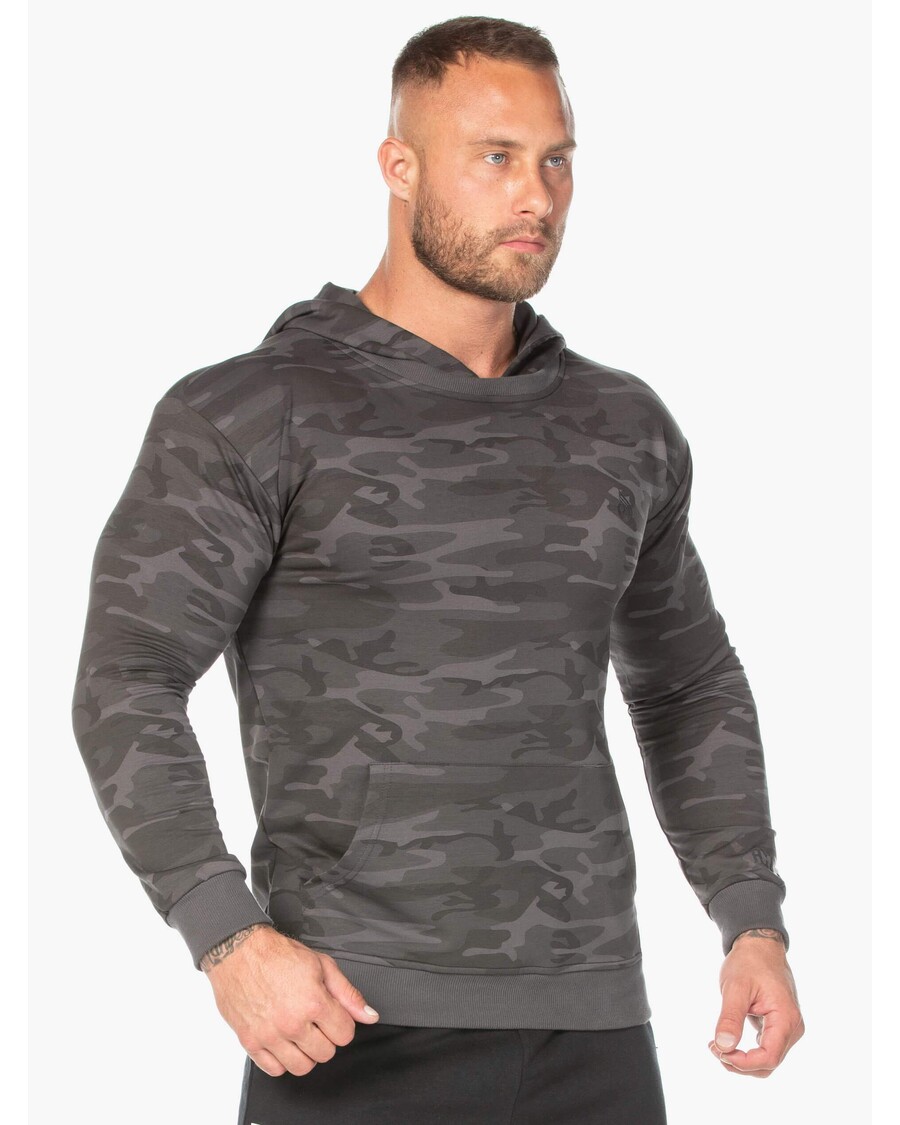 камуфлажен пуловер Ryderwear - черен камуфлаж