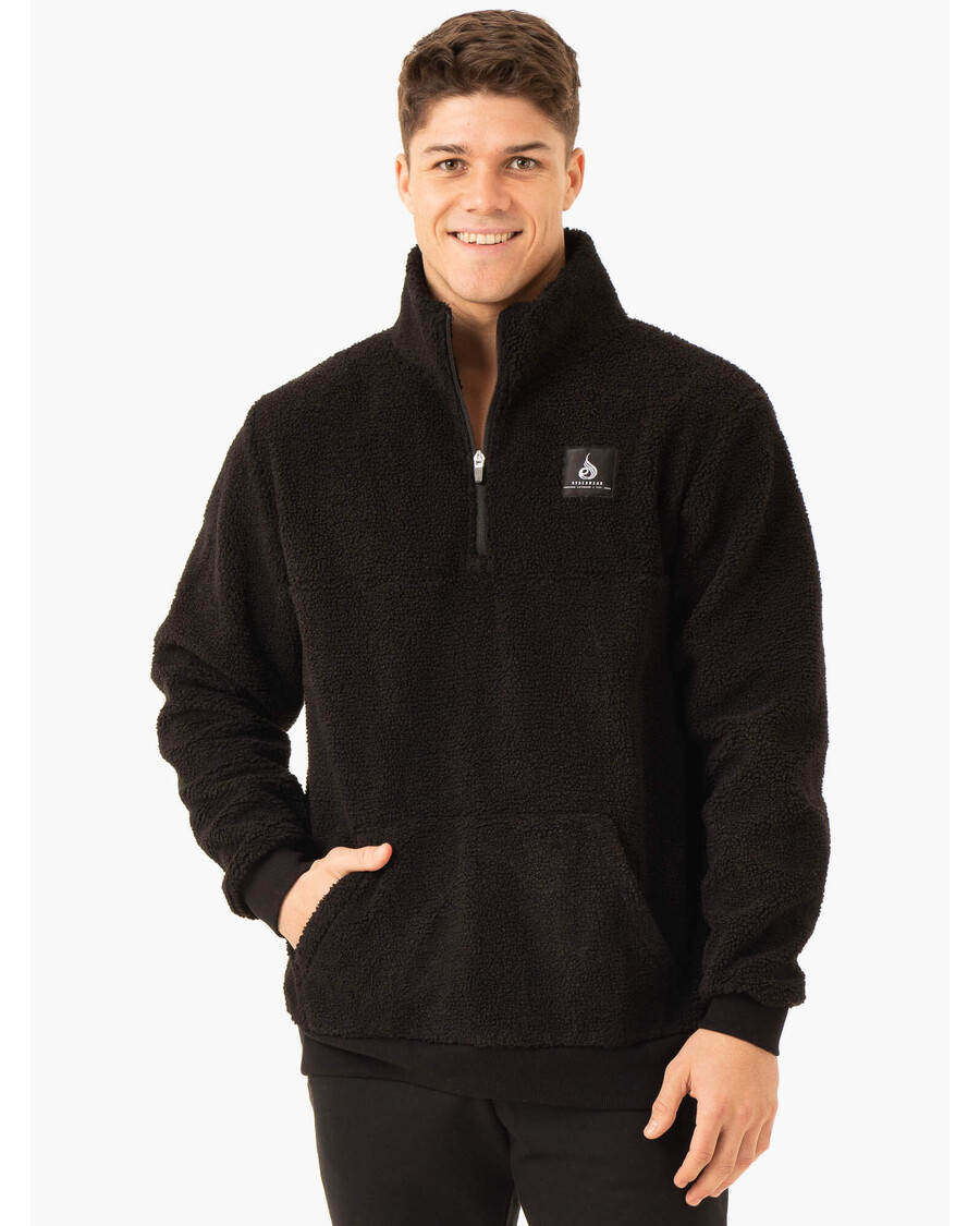 Ryderwear Vital Polar Fleece Half Zip - Black