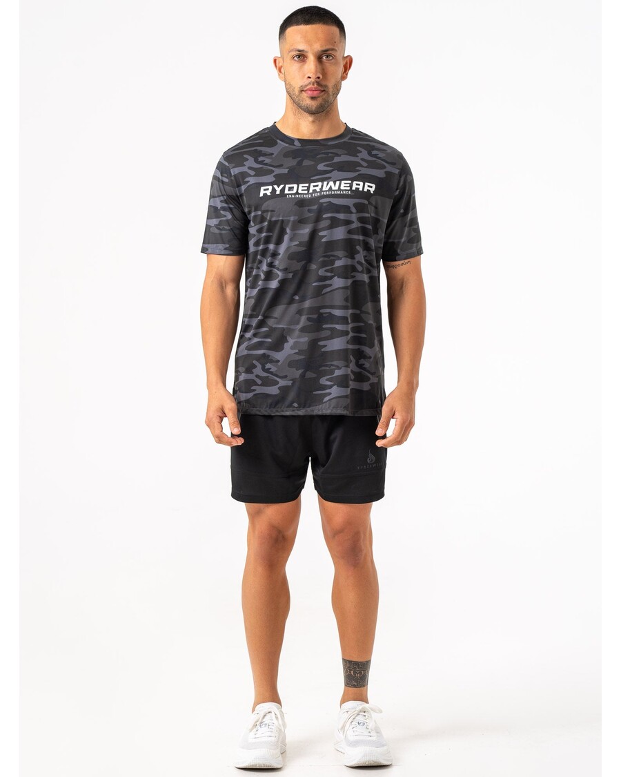 Ryderwear Energy T-Shirt - Black Camo