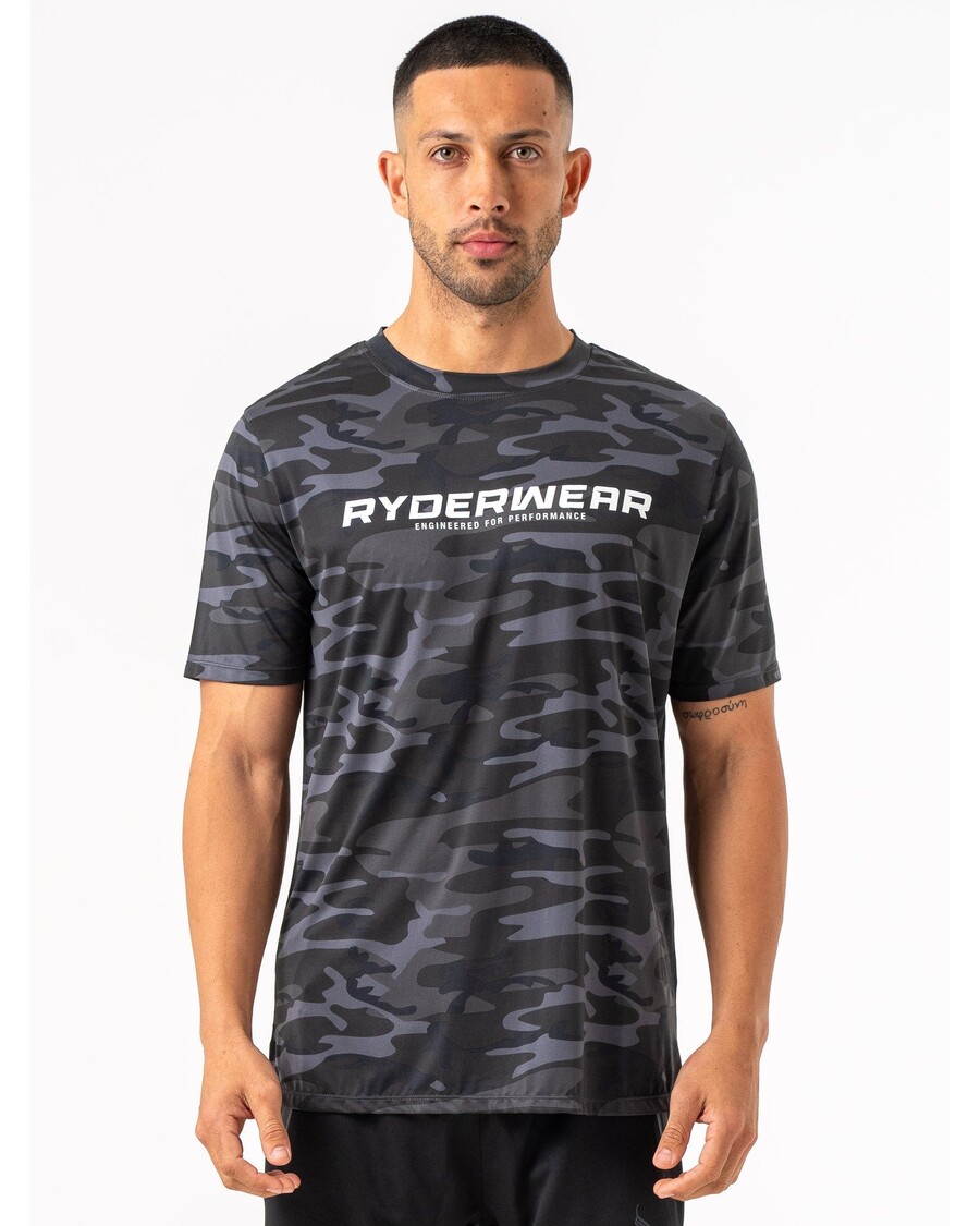 Ryderwear Energy T-Shirt - Black Camo
