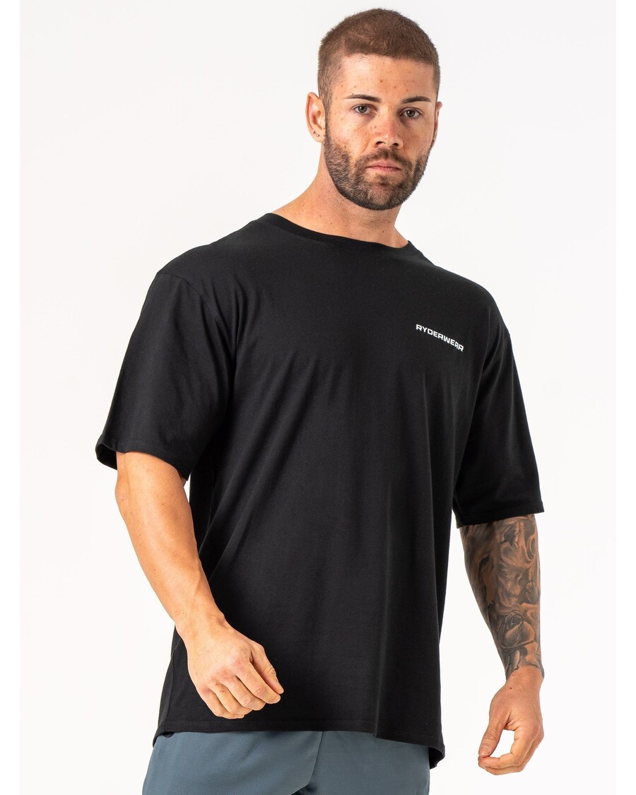 Ryderwear Energy Oversized T-Shirt - Black