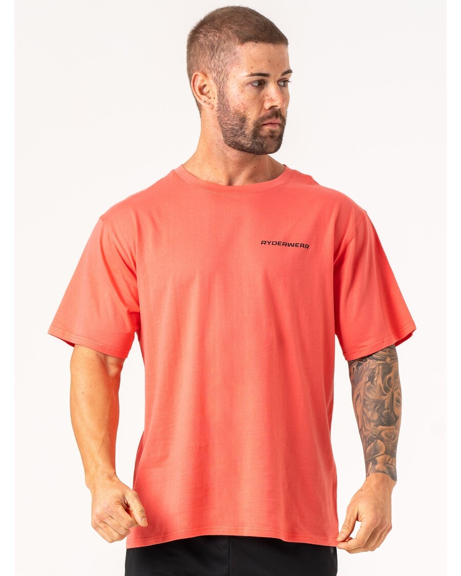 Ryderwear Energy Oversized T-Shirt - Coral