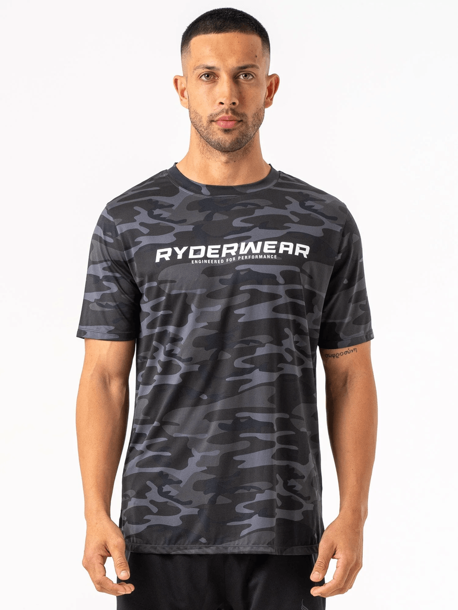 Ryderwear Energy T-Shirt - Black Camo