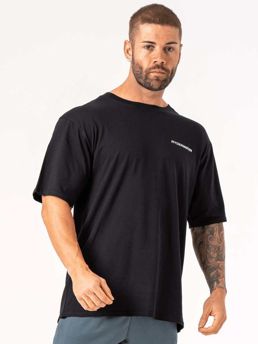 Ryderwear Energy Oversized T-Shirt - Black