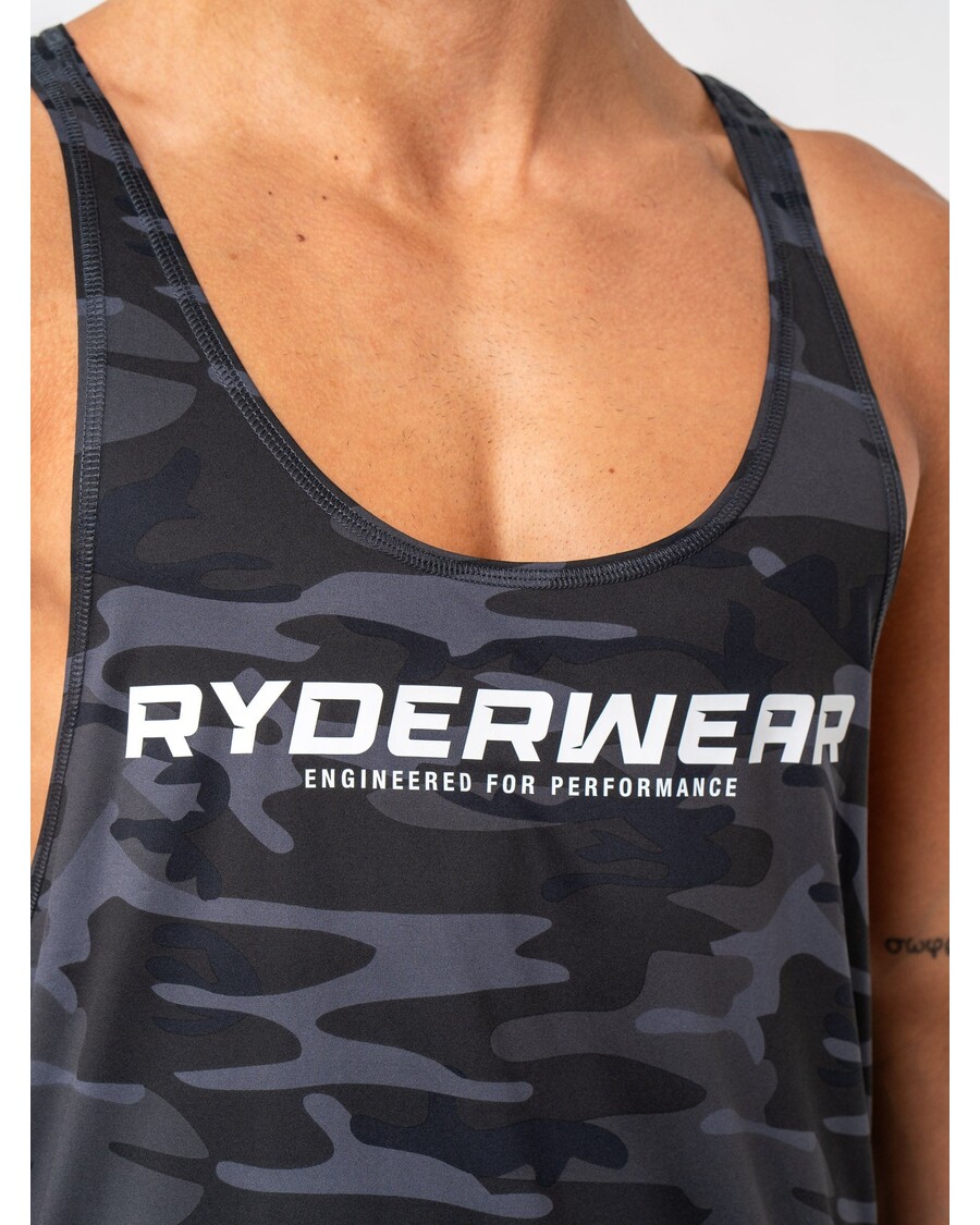 Ryderwear Energy Stringer - Black Camo
