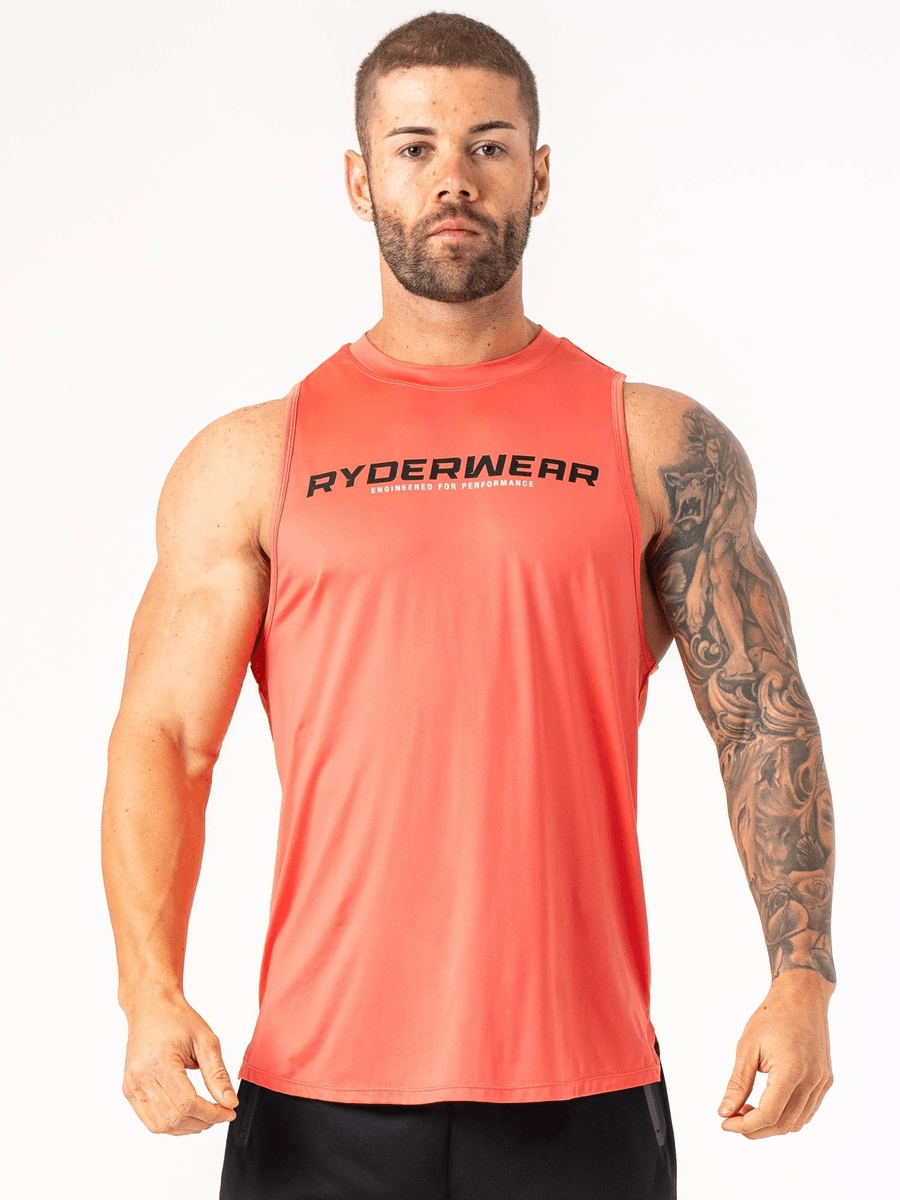 Ryderwear Energy Tank - Coral