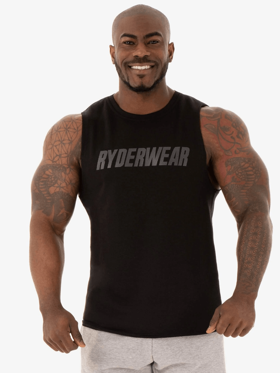 Ryderwear Flex Fleece Tank - Black