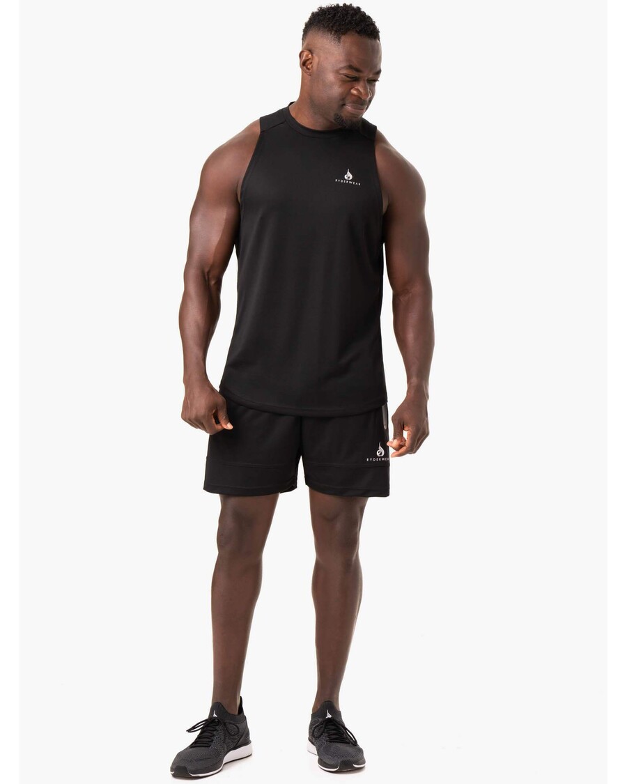 Ryderwear Lift Mesh Tank - Black
