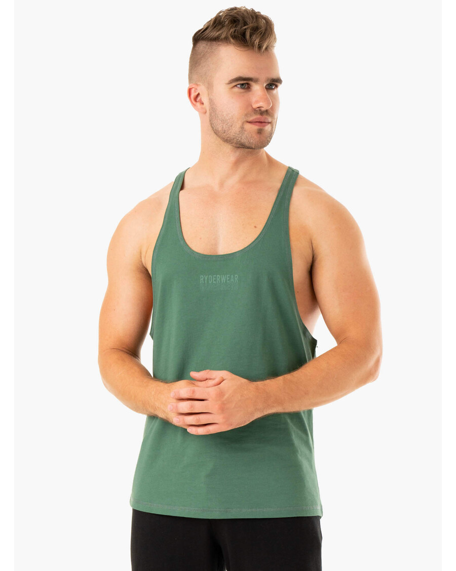 Ryderwear Limitless Stringer T-Back - Forest Green