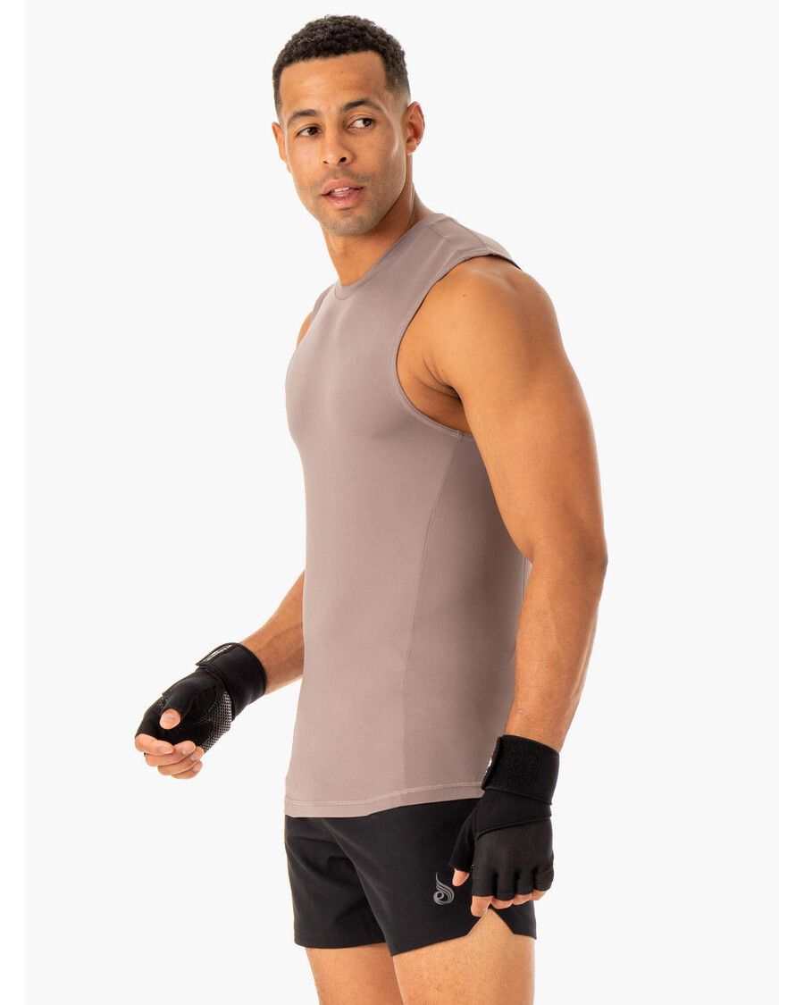 Ryderwear Division Base Layer Tank - Taupe