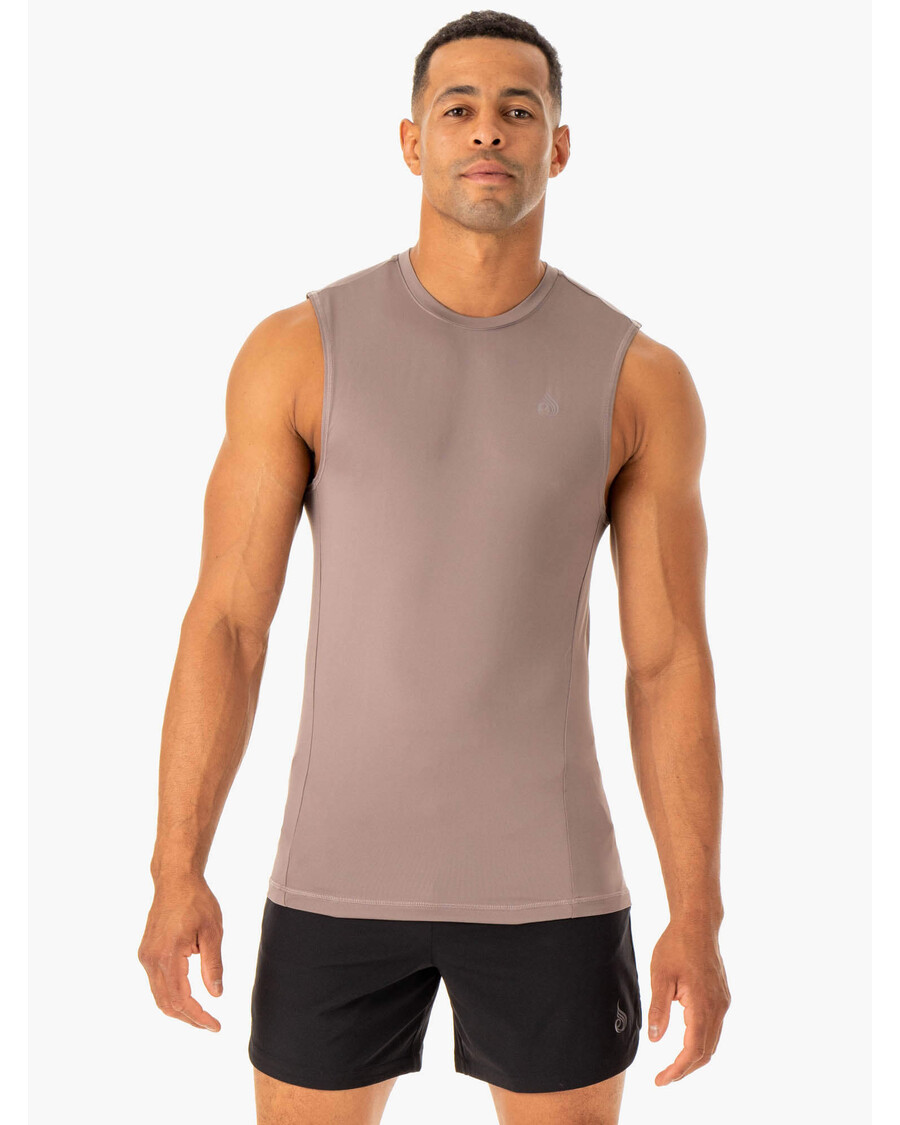 Ryderwear Division Base Layer Tank - Taupe