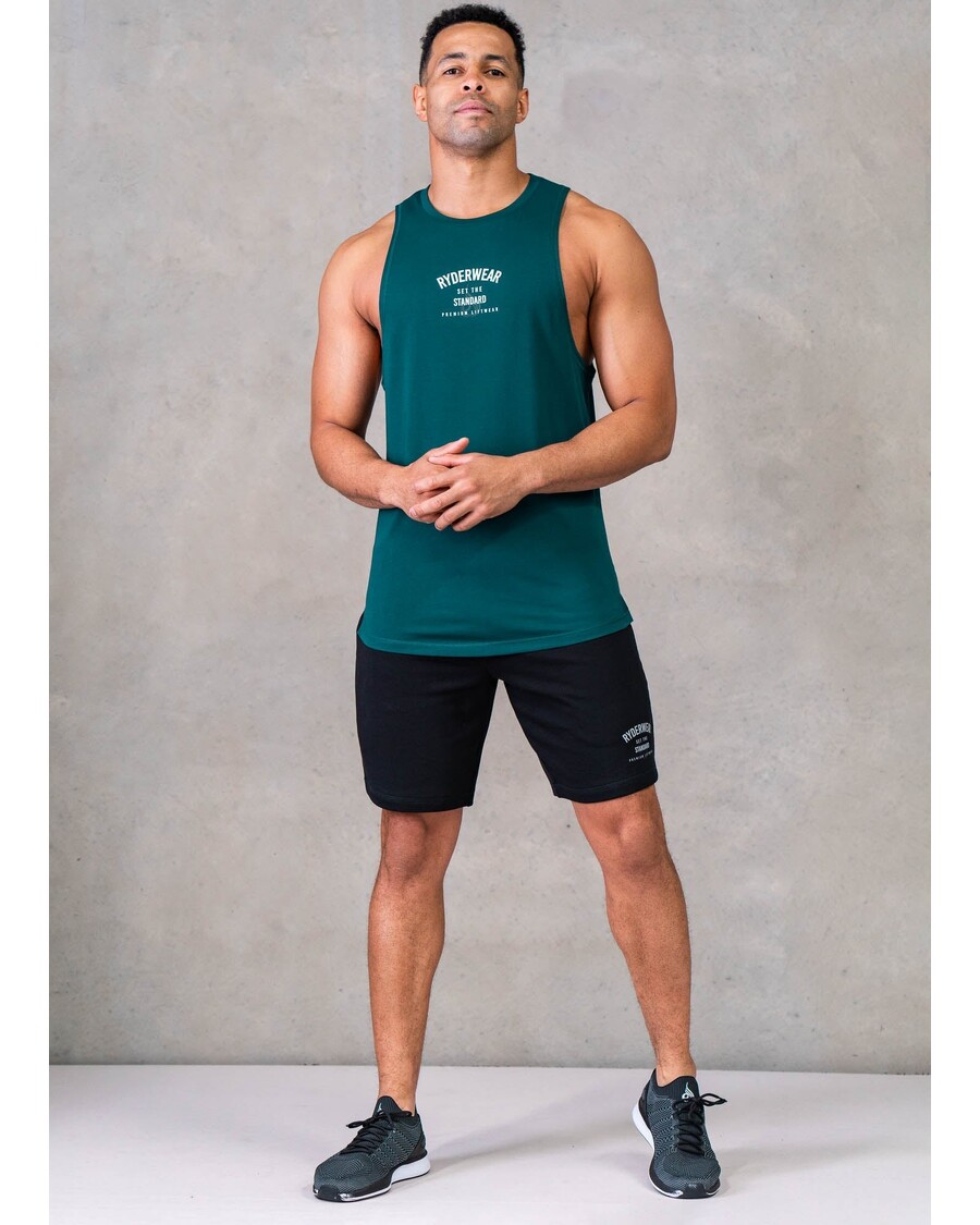 Ryderwear Legacy Drop Armhole Tank - Emerald