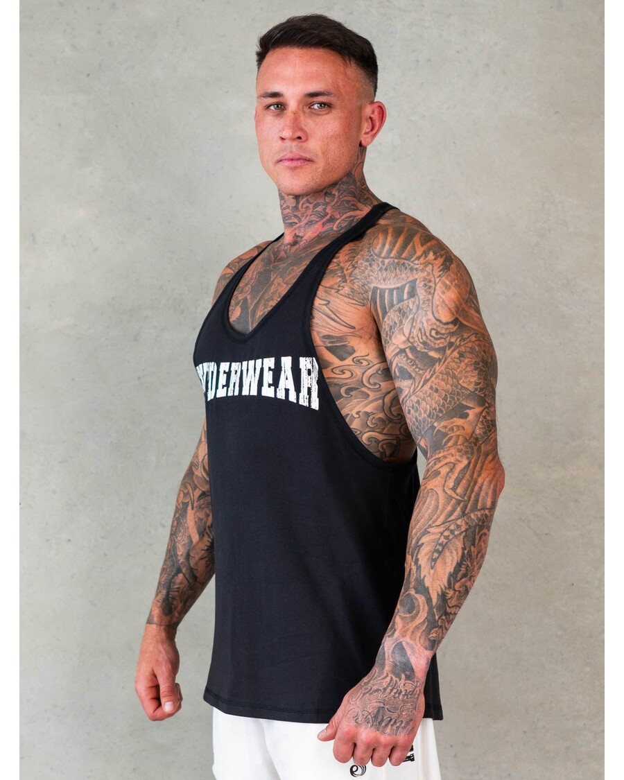 Ryderwear Octane Stringer - Faded Black