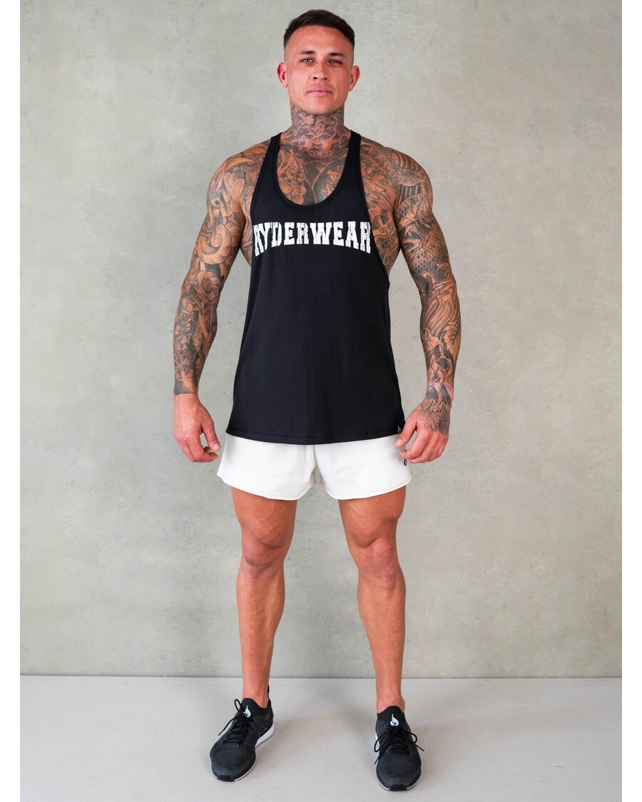 Ryderwear Octane Stringer - Faded Black