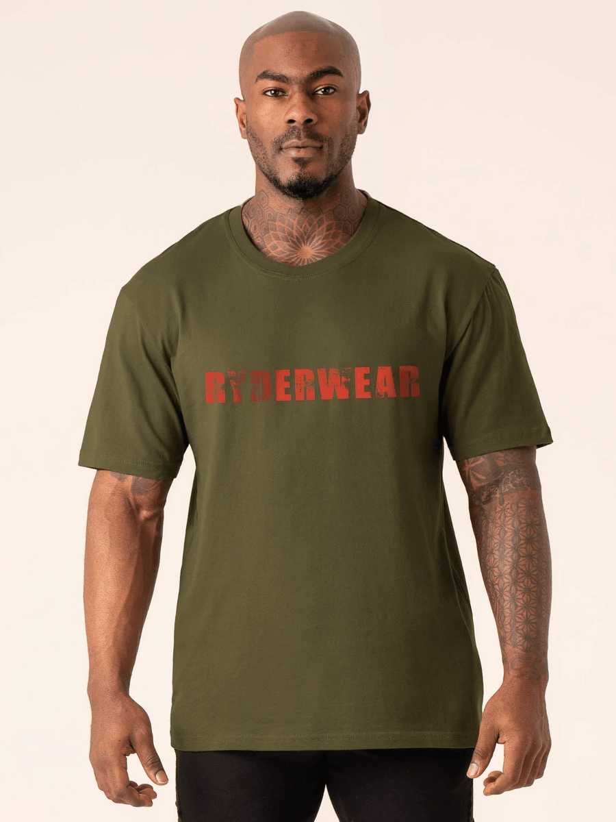 Ryderwear Training T-Shirt - Olive