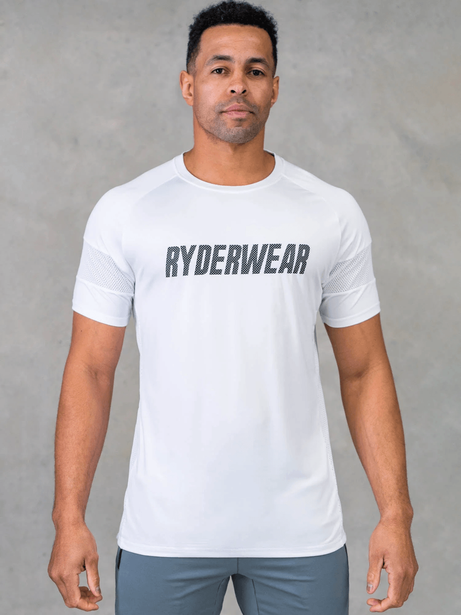 Ryderwear Flex Mesh T-Shirt - White