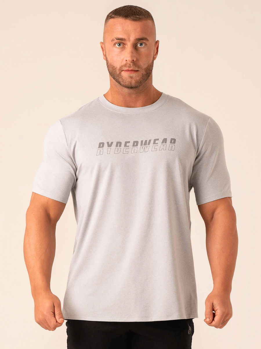 Ryderwear Soft Tech T-Shirt - Grey Marl
