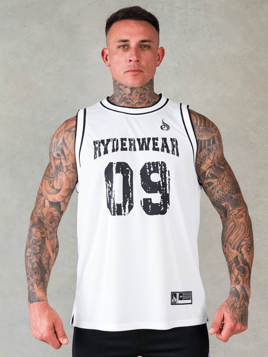 Ryderwear Octane Mesh Jersey - White