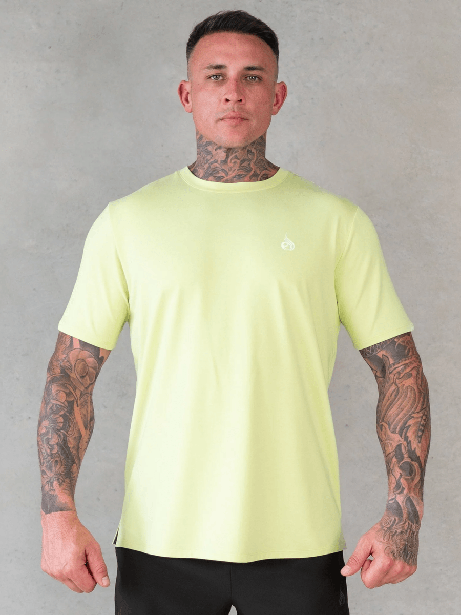 Ryderwear Soft Tech T-Shirt - Lime Marl
